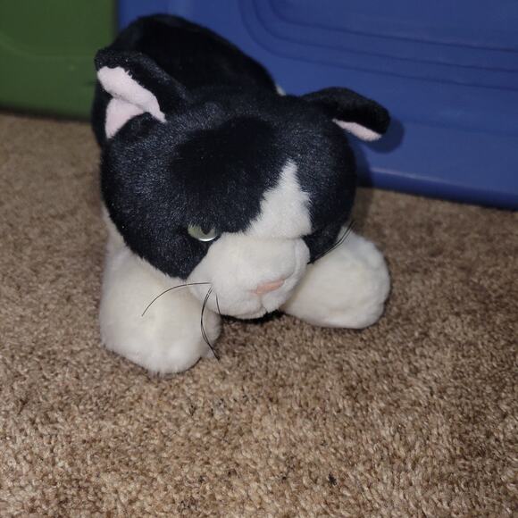 Aurora - Flopsie - 12" Oreo Tuxedo Cat Plush - Picture 8 of 8